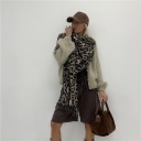 sciarpa  in viscosa calda animalier